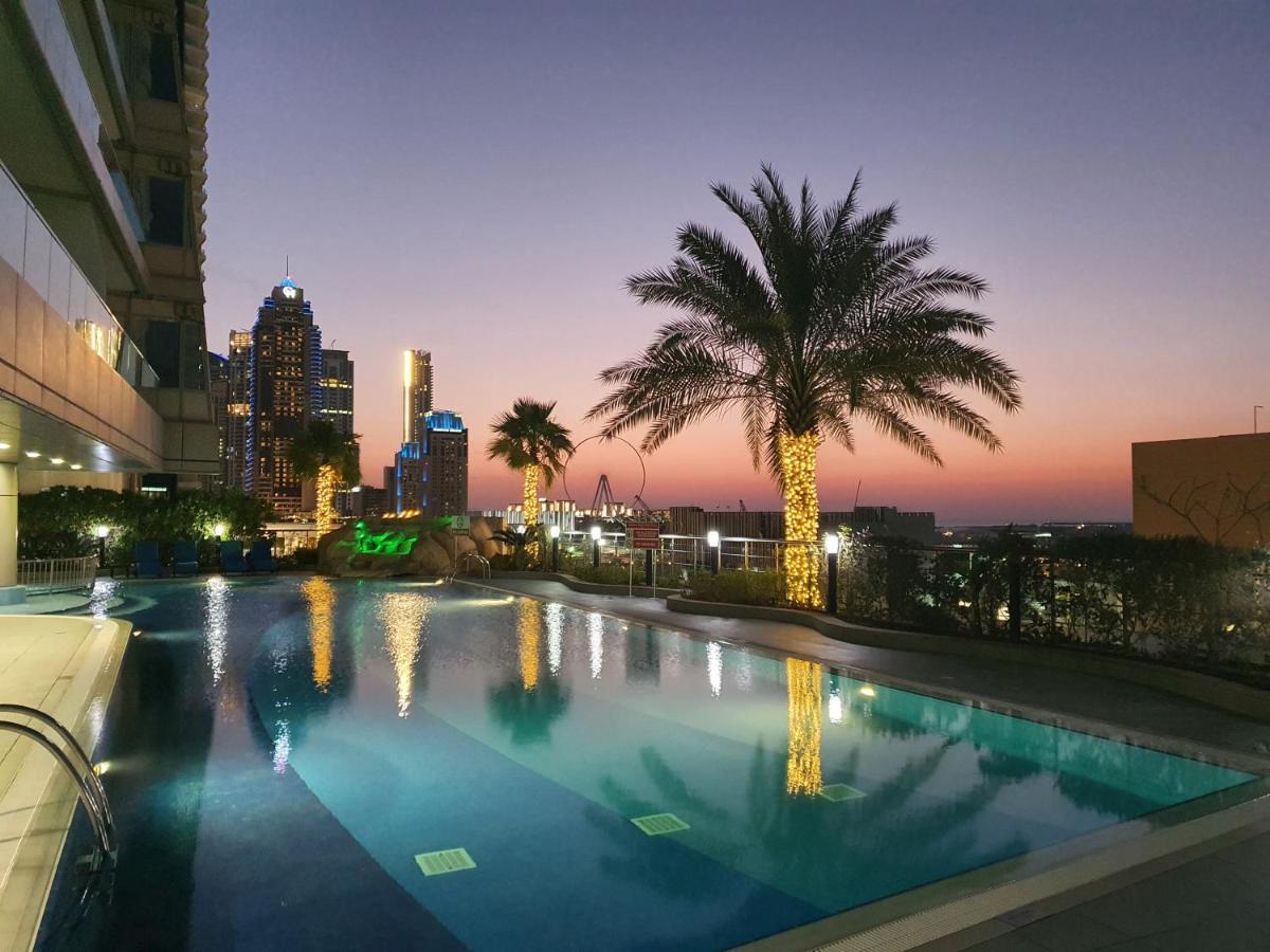 Apartament White Sage - Incredible Full Sea And Dubai Eye View In Marina Zewnętrze zdjęcie