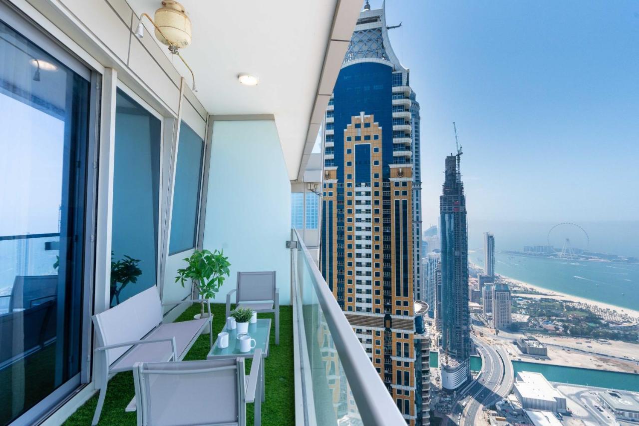 Apartament White Sage - Incredible Full Sea And Dubai Eye View In Marina Zewnętrze zdjęcie