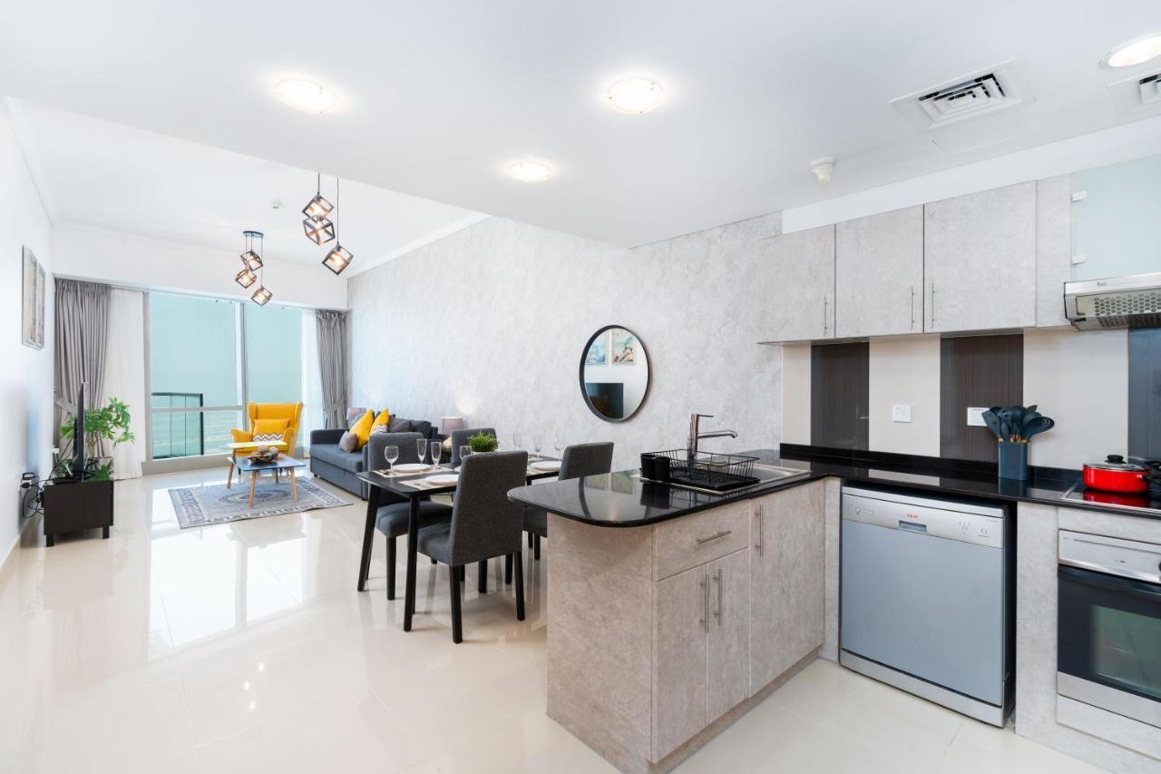 Apartament White Sage - Incredible Full Sea And Dubai Eye View In Marina Zewnętrze zdjęcie