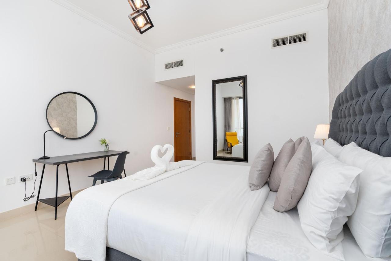 Apartament White Sage - Incredible Full Sea And Dubai Eye View In Marina Zewnętrze zdjęcie