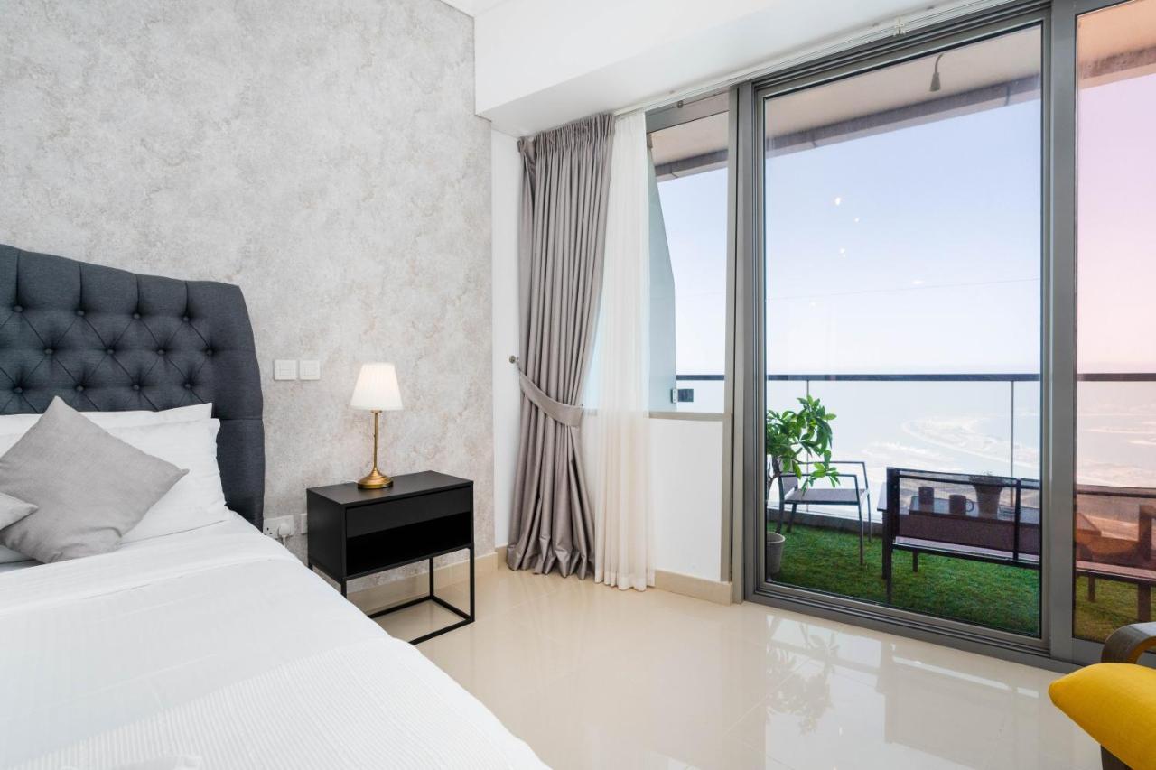 Apartament White Sage - Incredible Full Sea And Dubai Eye View In Marina Zewnętrze zdjęcie