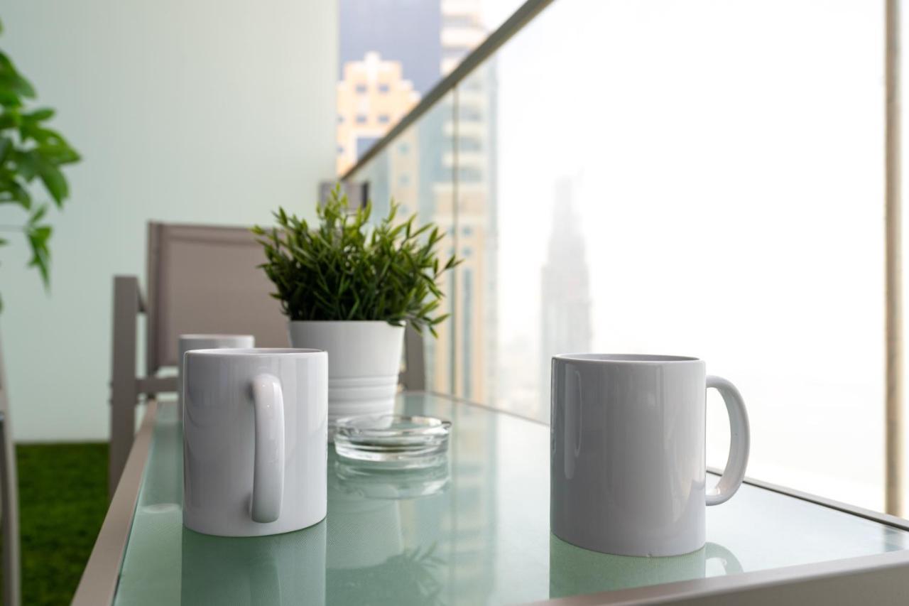Apartament White Sage - Incredible Full Sea And Dubai Eye View In Marina Zewnętrze zdjęcie